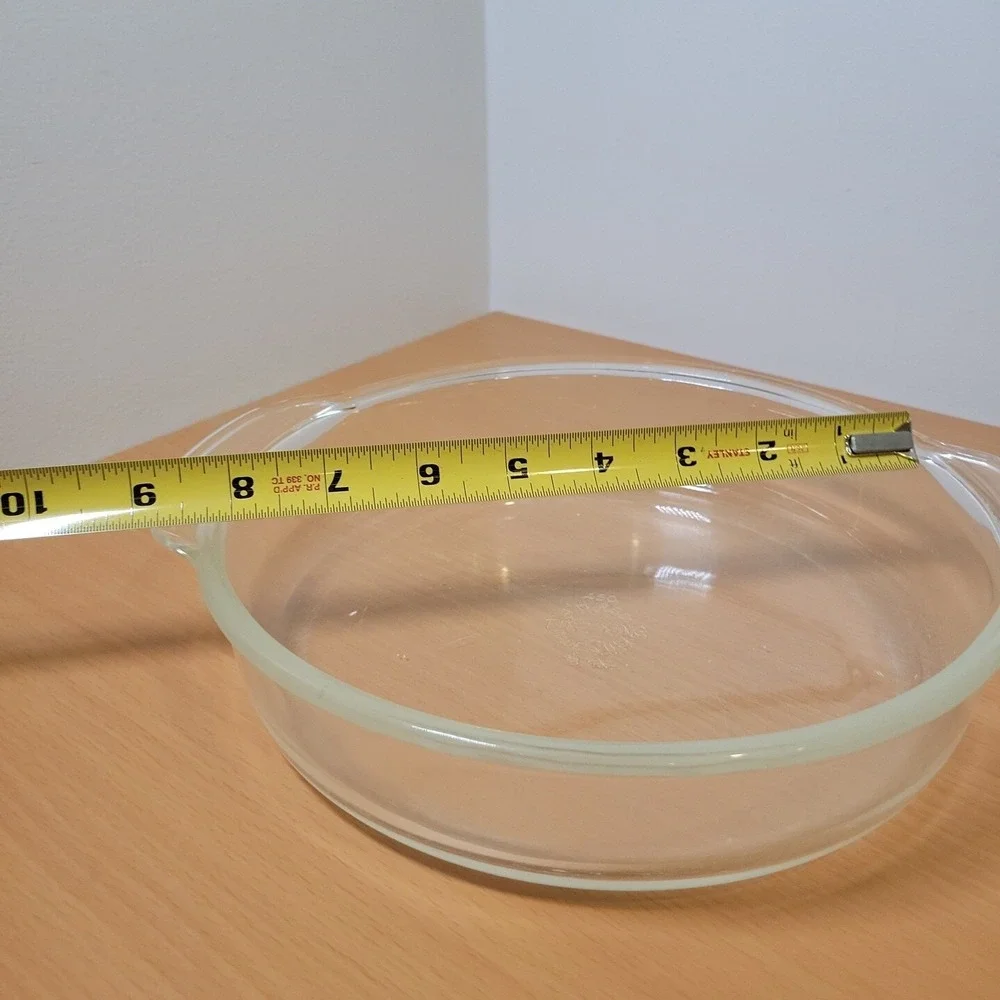 Vintage Fire-King #450 Clear Glass 8